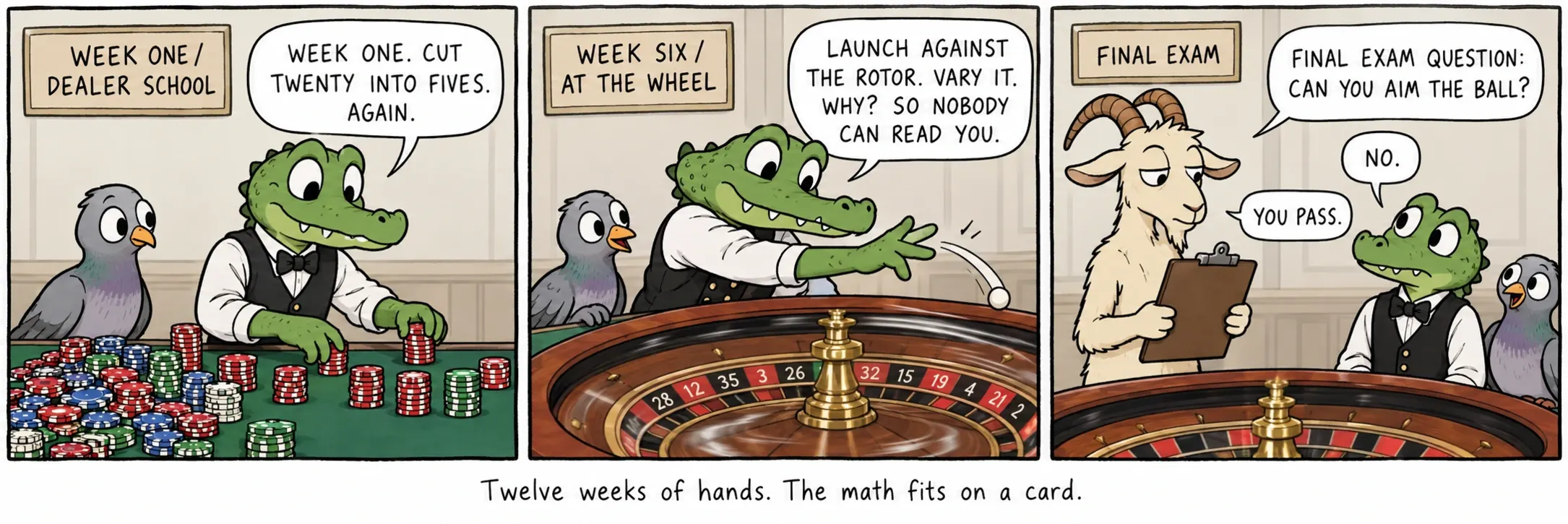 Dvanaest tjedana ruku. Matematika stane na jednu karticu.